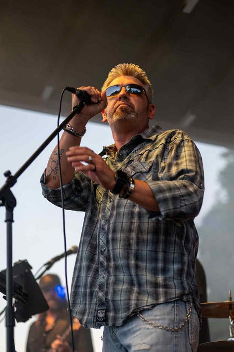 Punch and Whiskey opening the Saturday evening show