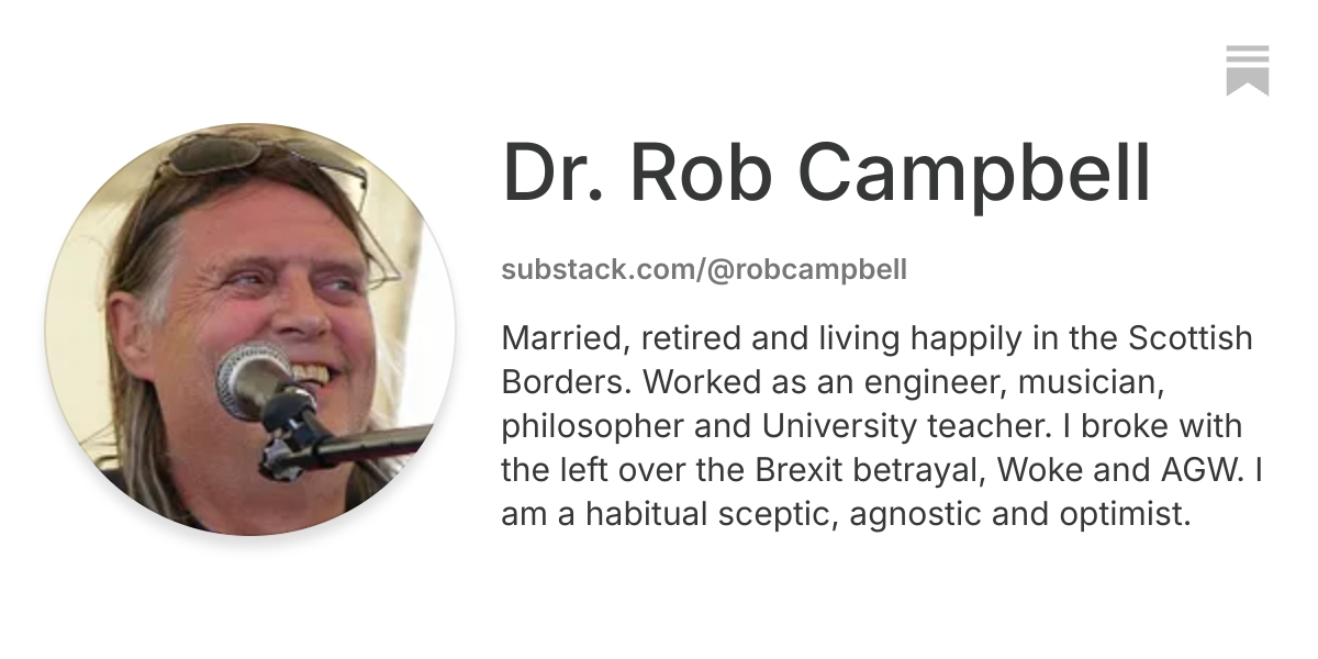 Dr. Rob Campbell | Substack
