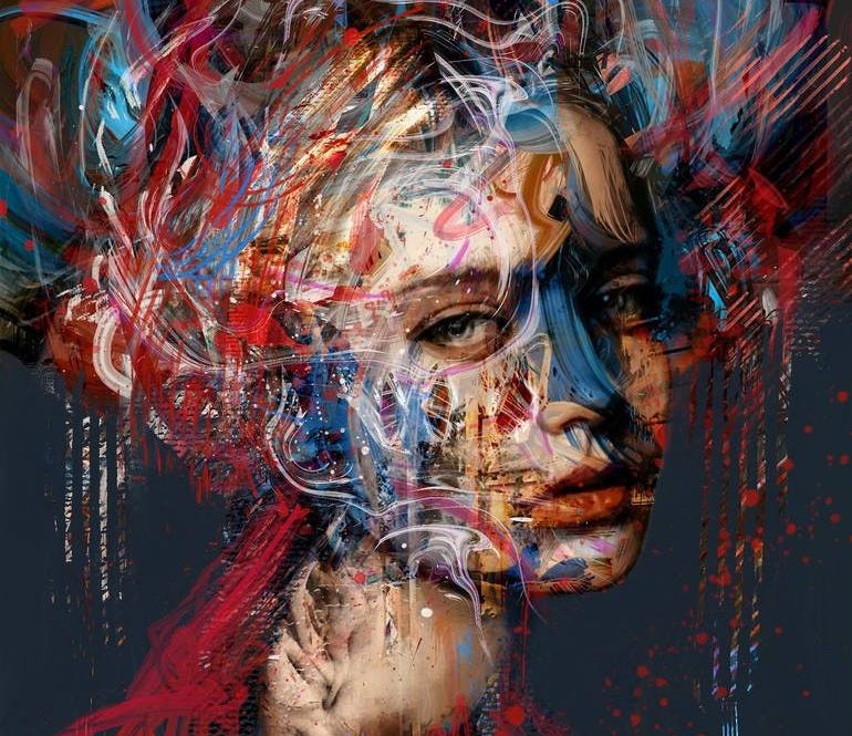 minerva Painting by Yossi Kotler | Saatchi Art