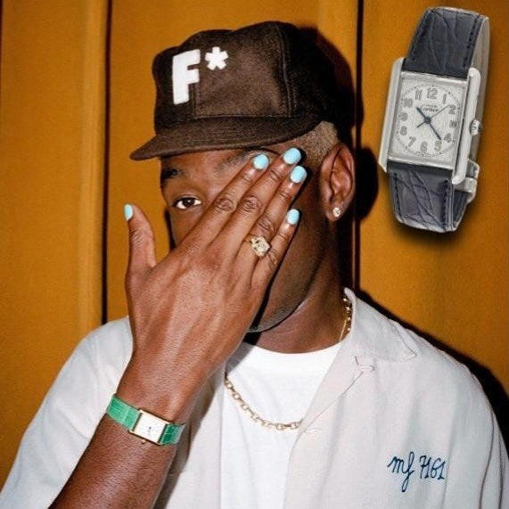 tyler the creator cartier tank