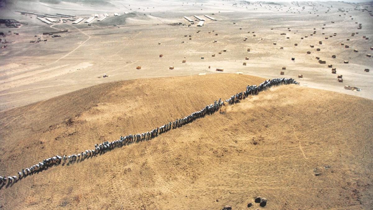 When Faith Moves Mountains (Francis Alÿs, 2002)