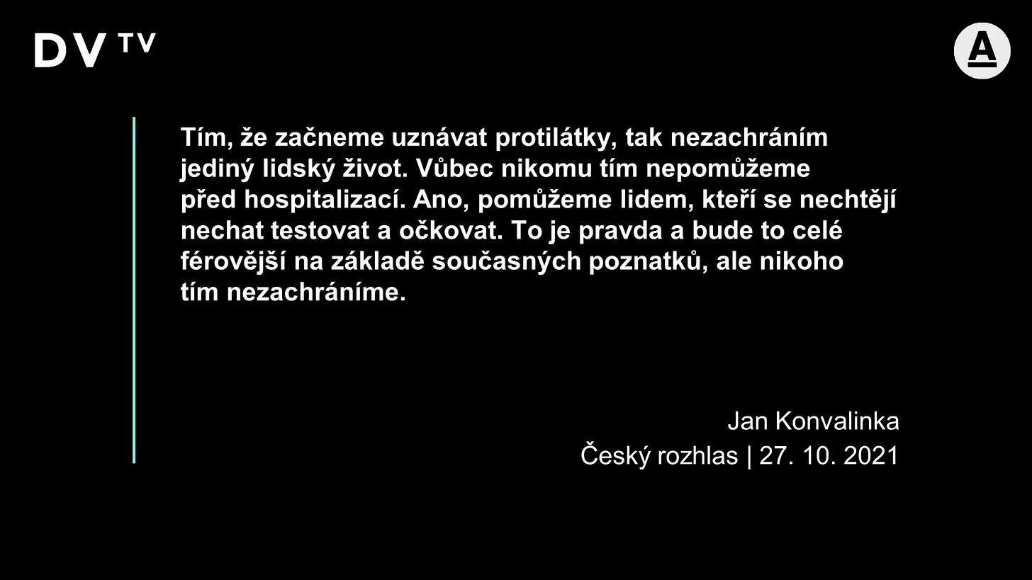 Klasický příklad demagogie.