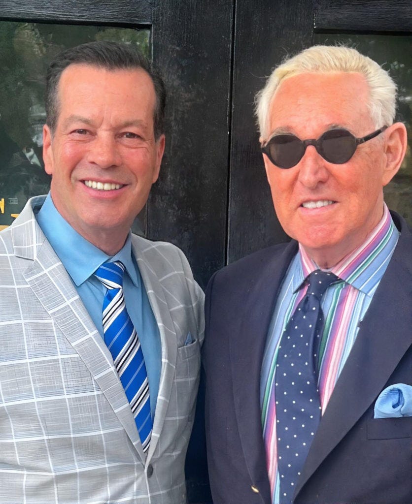 John Tabacco and Roger Stone