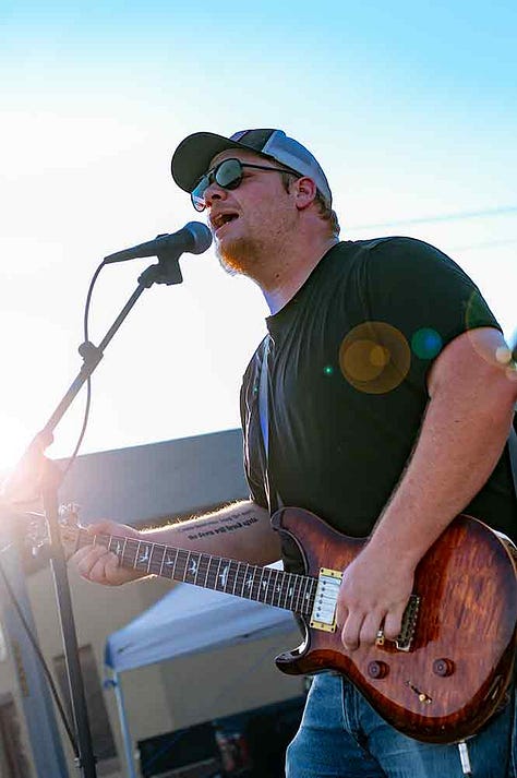 Baylor Rose performs in Vernon, Texas, June 2025