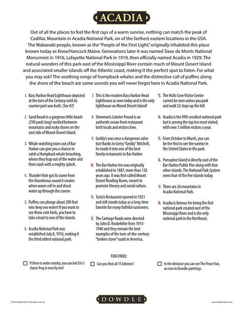 Dowdle Acadia Wooden Jigsaw Puzzle