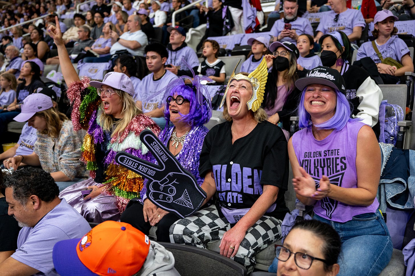 Better Than I Ever Dreamed': Valkyries Fans Reflect on Historic First Season | KQED Better Than I Ever Dreamed': Valkyries Fans Reflect on Historic First Season | KQED