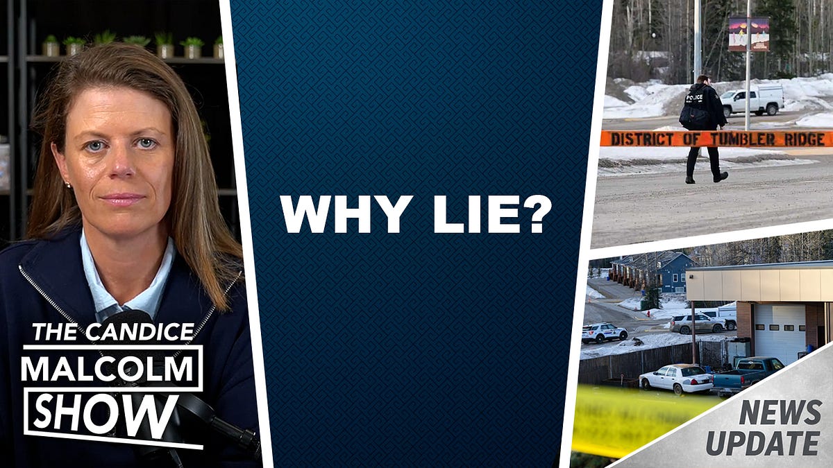 Police CAUGHT spreading misinformation about Tumbler Ridge shooter