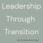 The Regenerative Edge