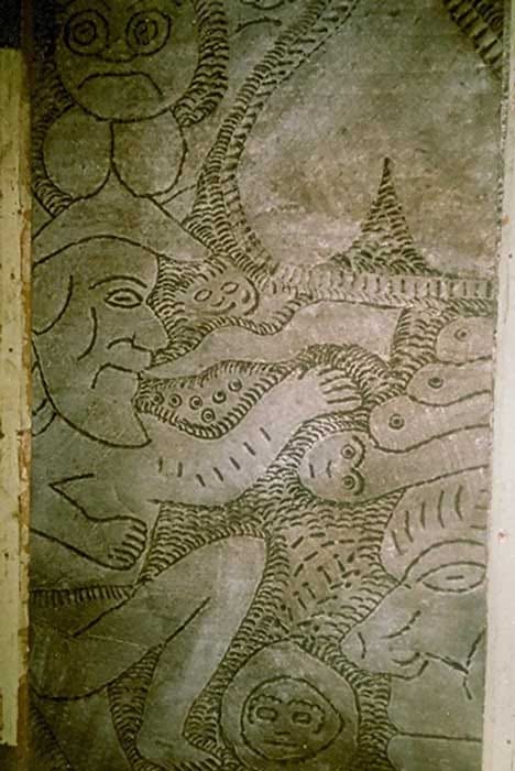 Photo of artifact from Crespi Collection