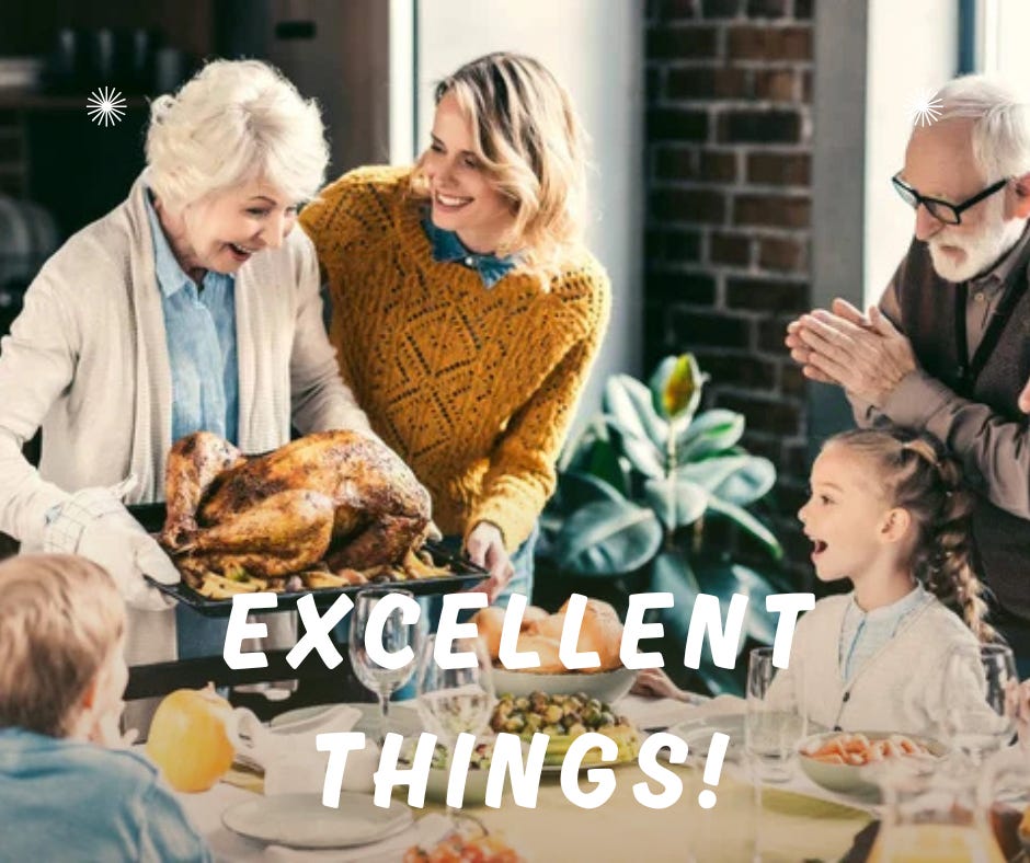 Excellent Things!