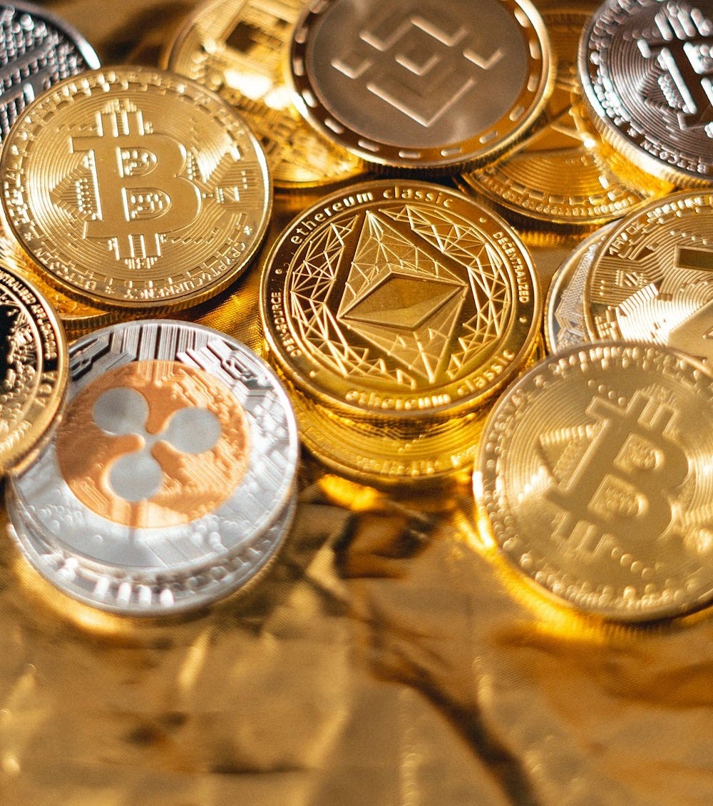 silver and gold round coins silver and gold round coins