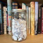 Three Month Update of Blind Date with a Book Mason Jar Challenge