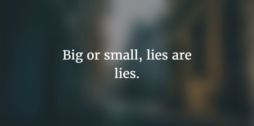 The Sin of Lying – Tewahedo Orthodox Girl