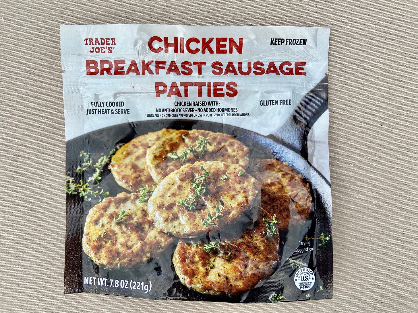Trader Joe's Chicken Breakfast Patties Trader Joe's Chicken Breakfast Patties