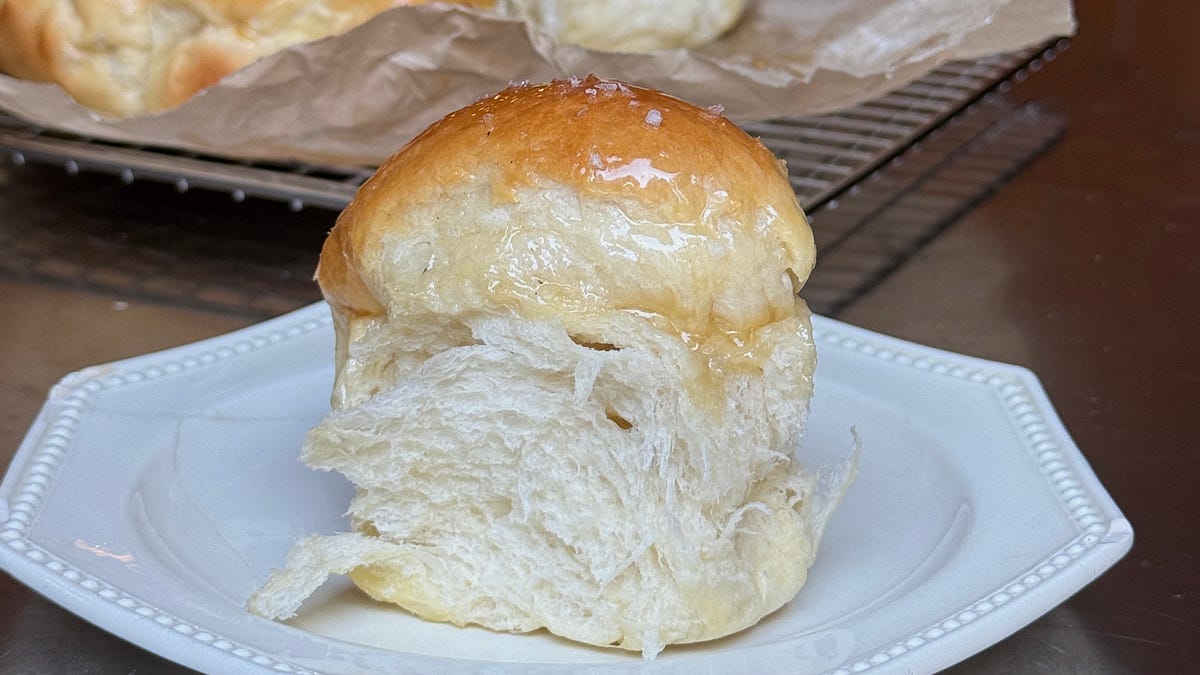 Milk Buns with Whipped Sage & Honey Brown Butter