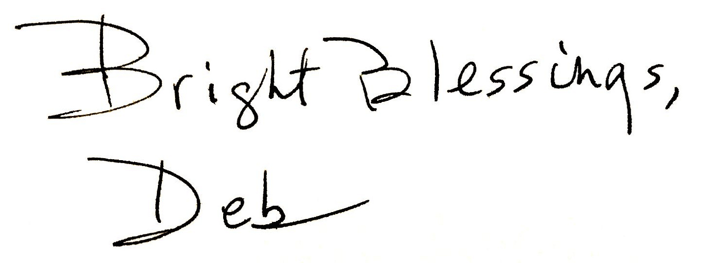 Bright Blessings, Deb Bright Blessings, Deb