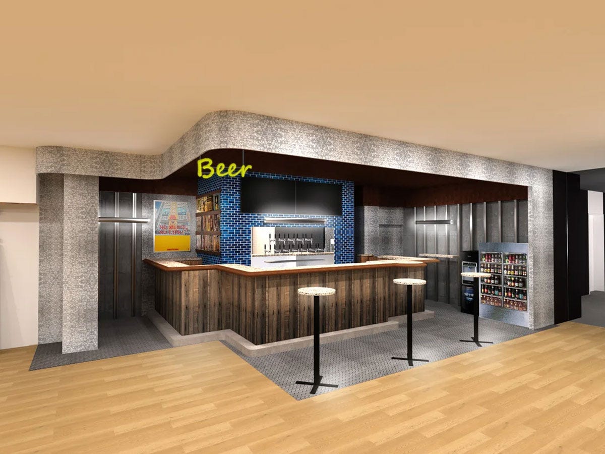 6階に新設するビアバー「TOWER RECORDS BEER」のイメージ=タワーレコード渋谷店、5フロアを刷新へ - シブヤ経済新聞 6階に新設するビアバー「TOWER RECORDS BEER」のイメージ=タワーレコード渋谷店、5フロアを刷新へ - シブヤ経済新聞