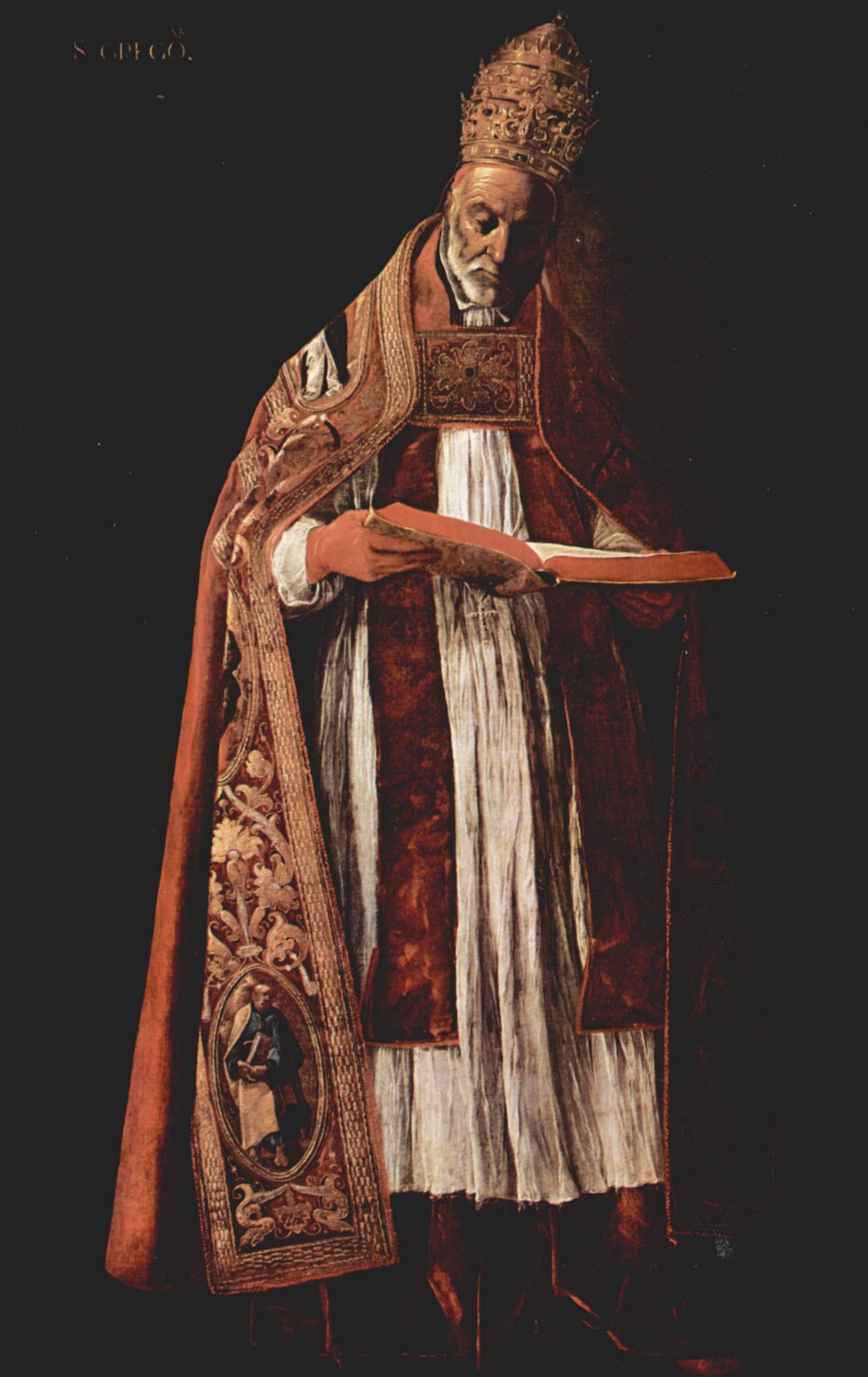 Image result for zurbaran "gregory the great"