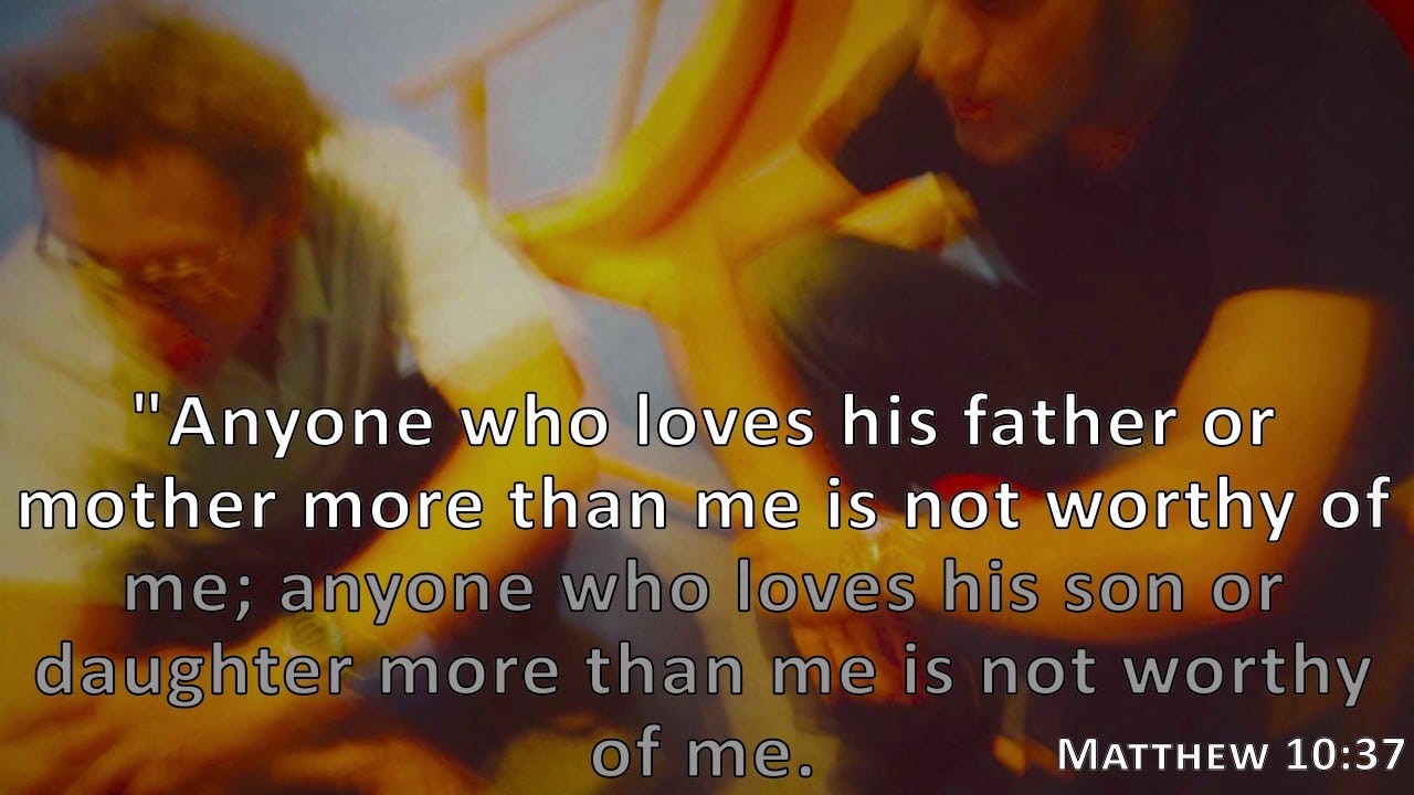 Matthew 10:37, Holy Bible, NIV - YouTube