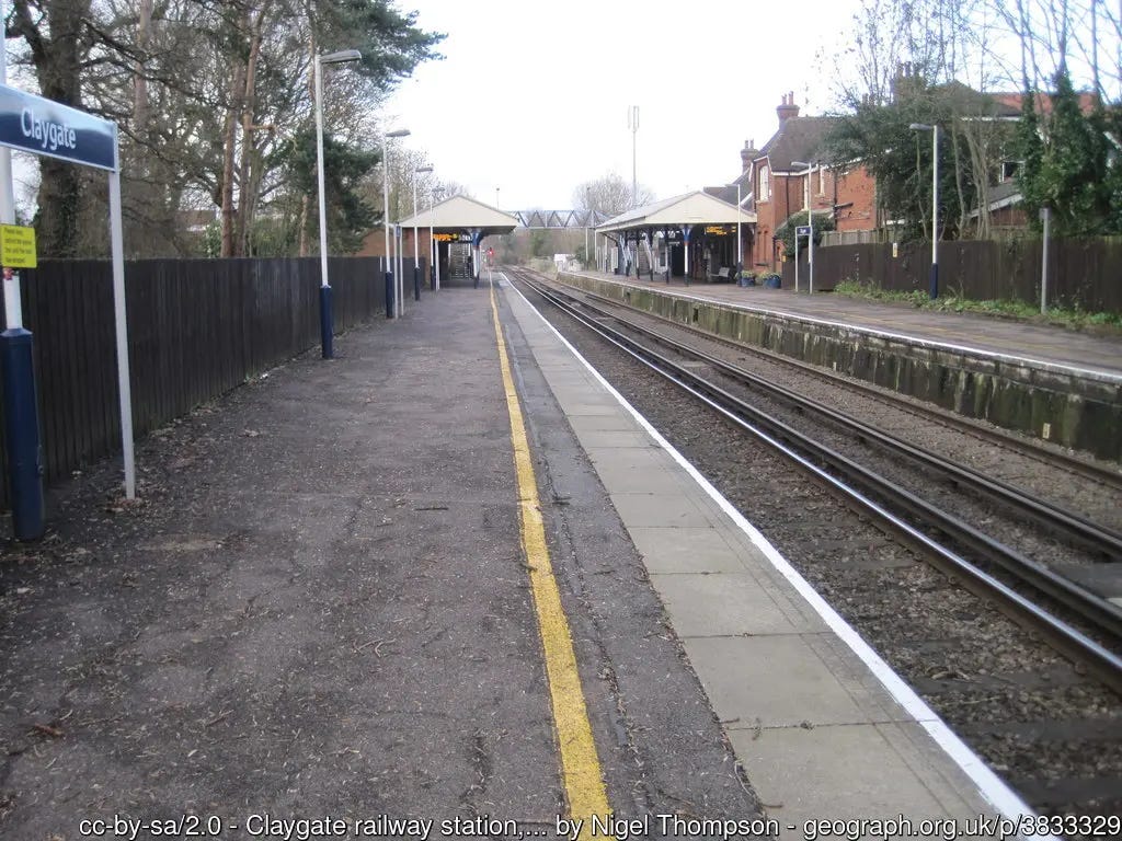 Claygate Station