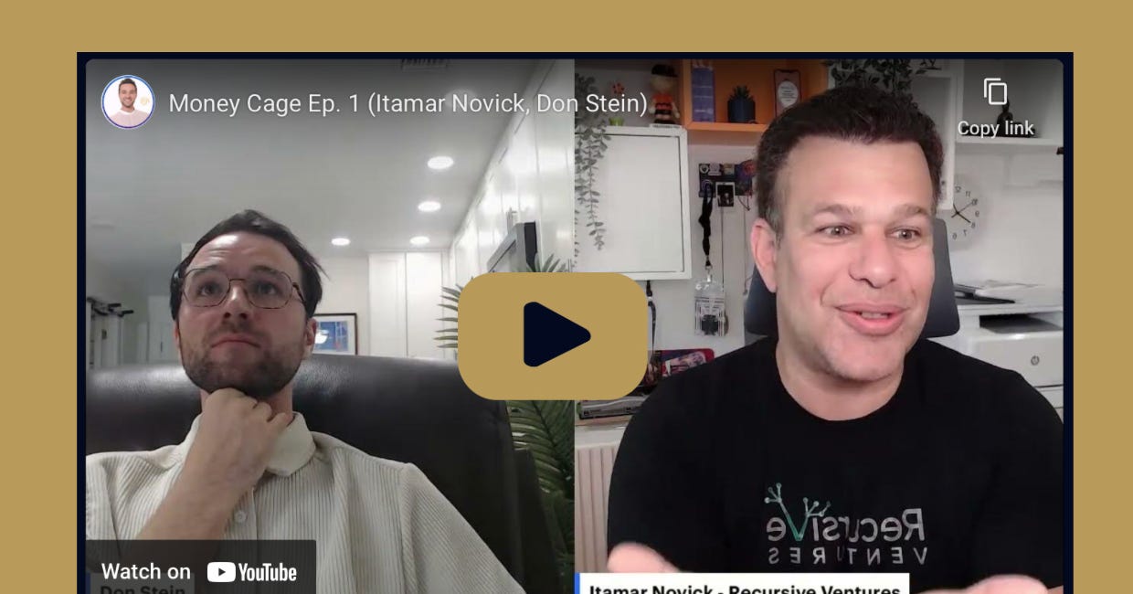 [PODCAST Ep. 2] Itamar Novick @ Recursive Ventures: How to Fundraise