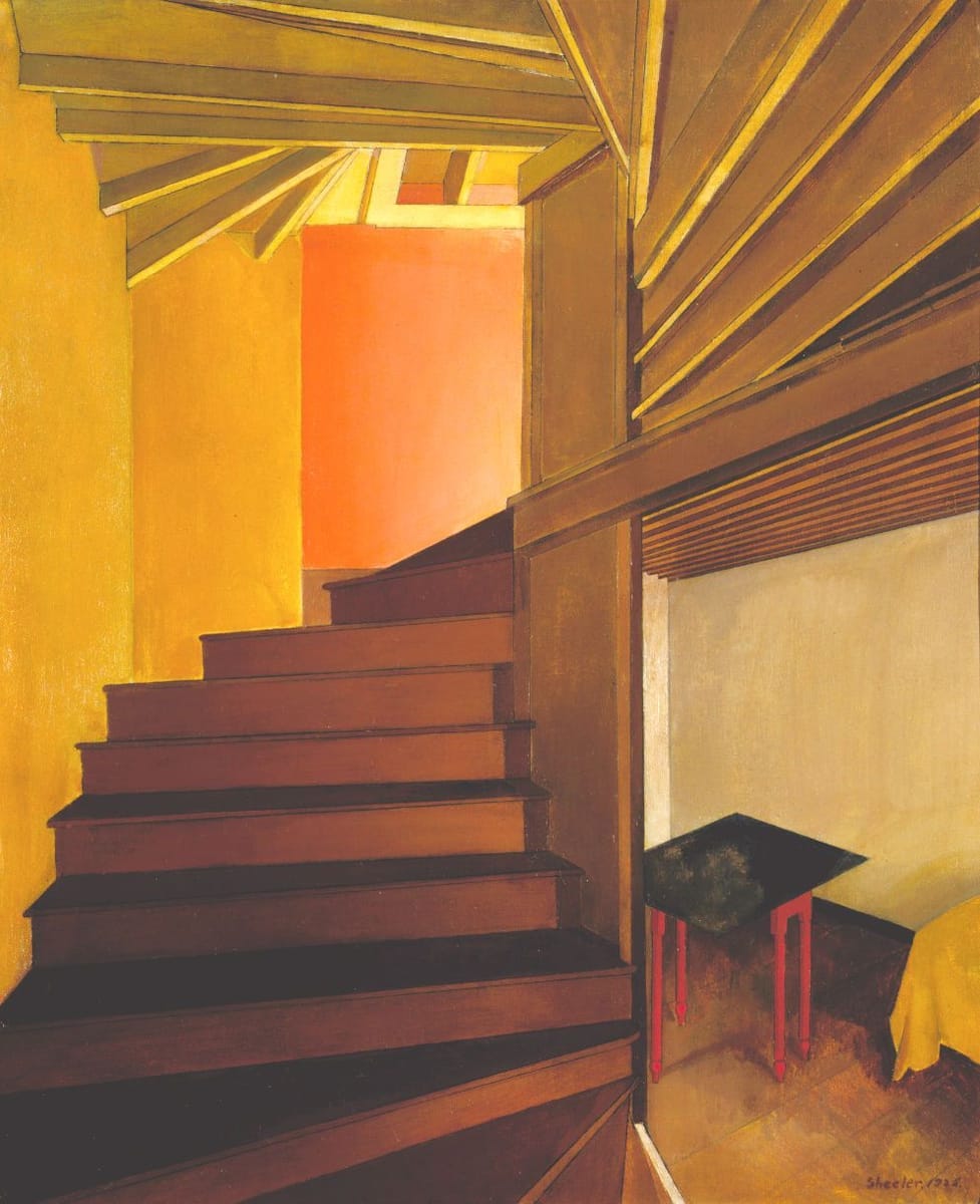 Artwork Title: Staircase, Doylestown