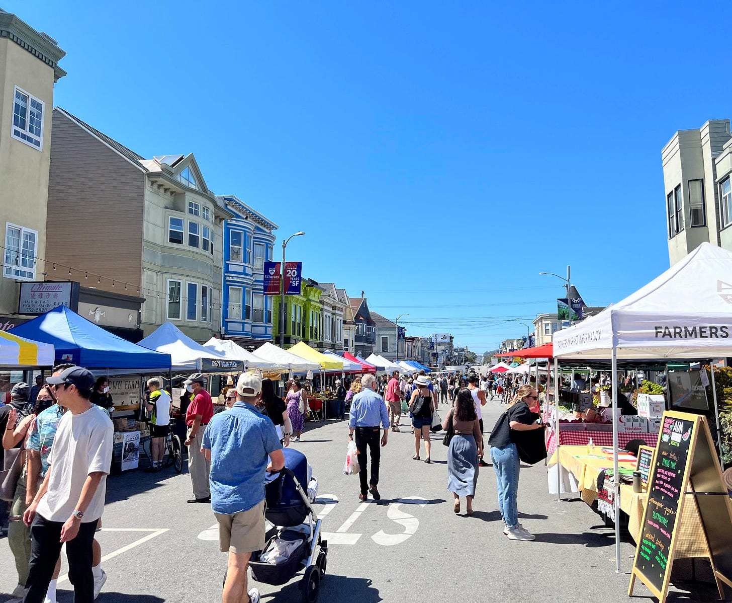 farmer's market on Clement street farmer's market on Clement street