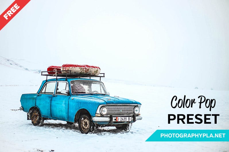 Free Natural Color Pop Lightroom Preset