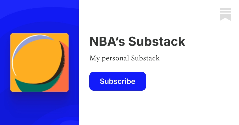 Coverage Sub Needed NBA’s Substack | Substack