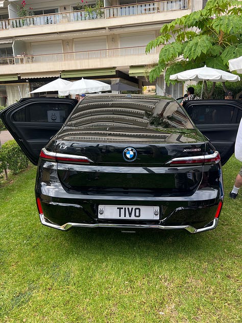 TiVo entertainment system in BMW's latest luxury fleet