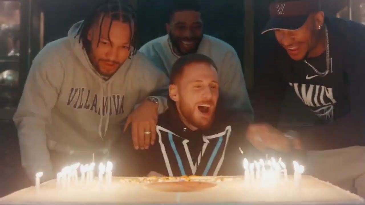 Villanova National Champs Reunited for Nova Knicks March Madness AT&T  commercial