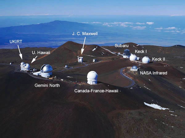Asronomical Sites - Mauna Kea Observatories