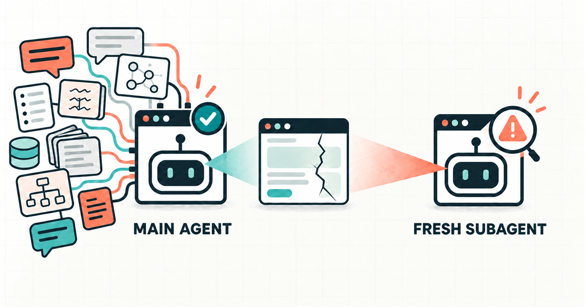 Your AI Agent Can’t See Its Own Mistakes. Here’s Who Can.
