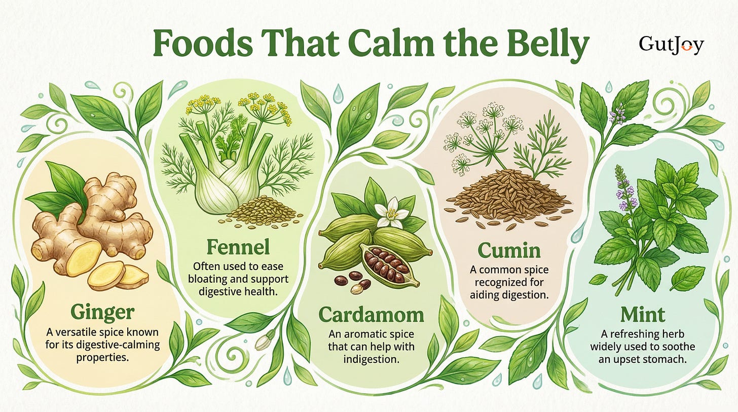 Belly Soothing Spices You Already Have at Home: GutJoy