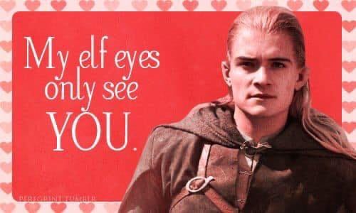 My elf eyes only see YOU