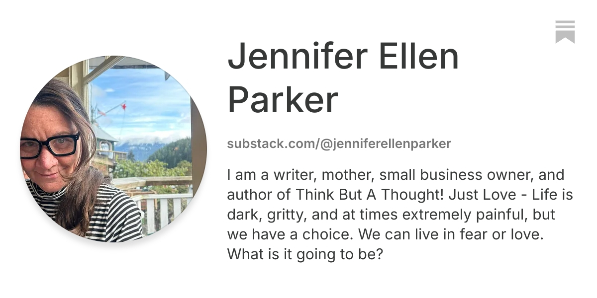 Jennifer Ellen Parker | Substack