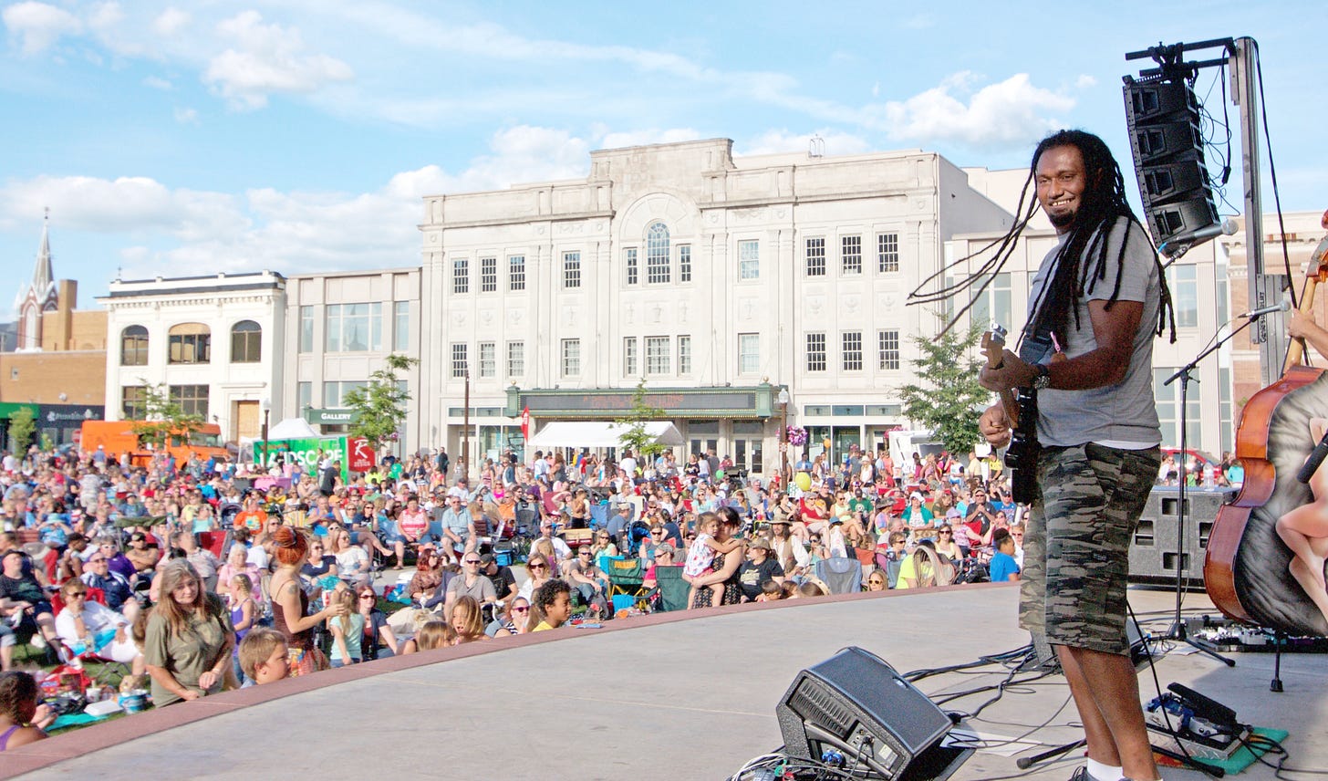 Unity concerts on the square wausau