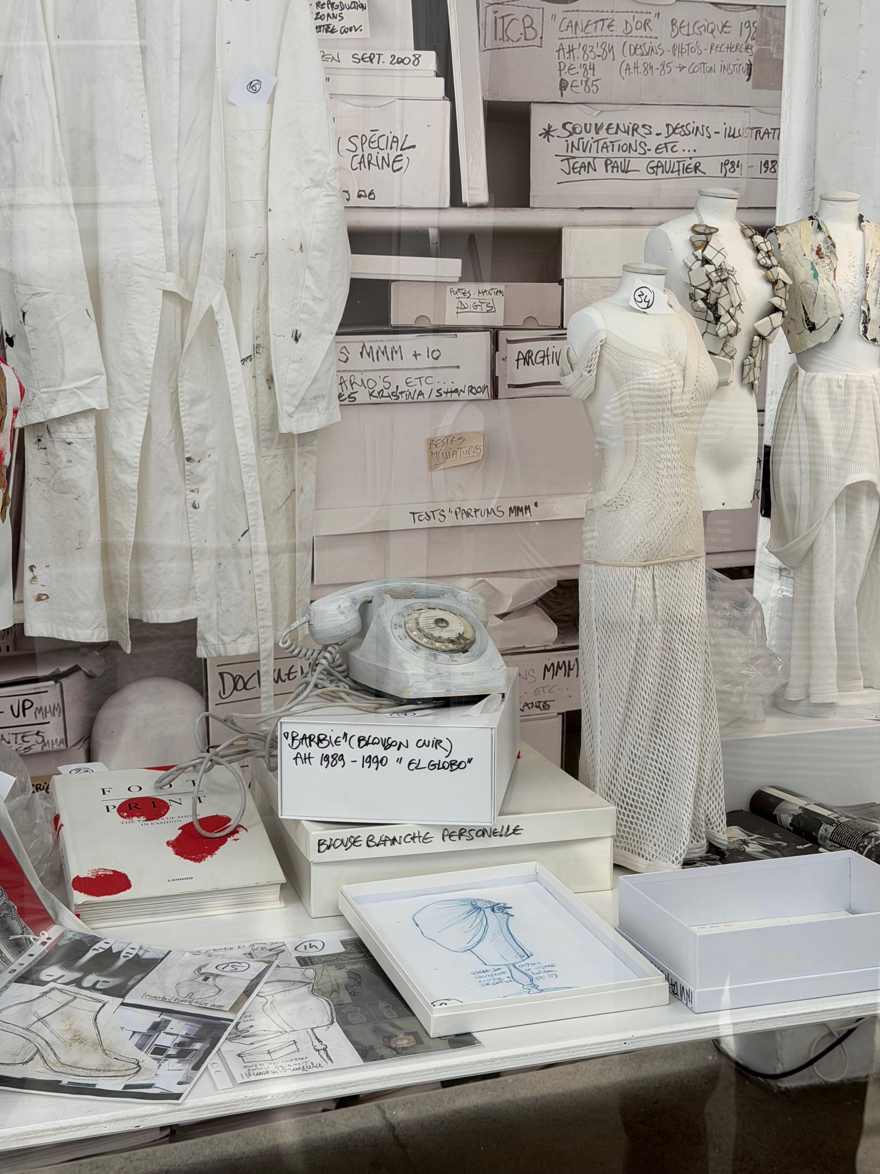 Maison Martin Margiela  コラボ archive Behind the scenes of Martin Margiela's historic archive auction.