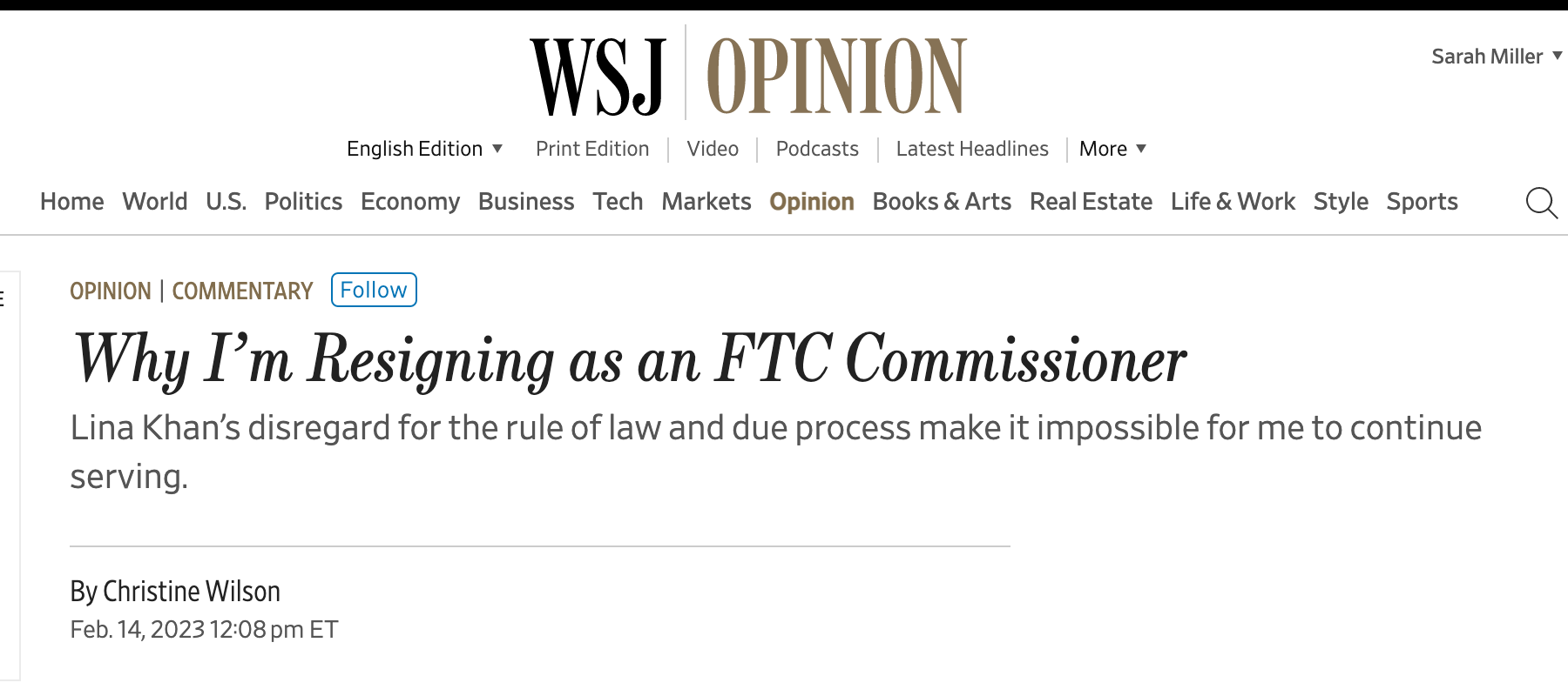 On Lina Khan Derangement Syndrome - BIG by Matt Stoller