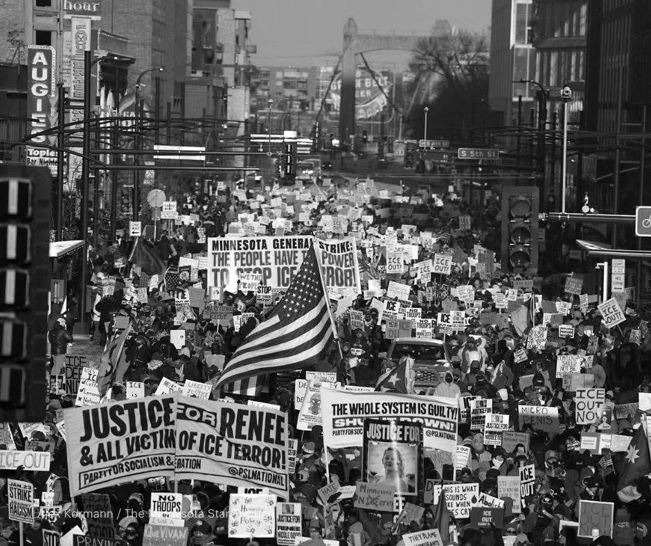Minneapolis Strong: The Twin Cities Say ICE Out! - The Handbuilt City