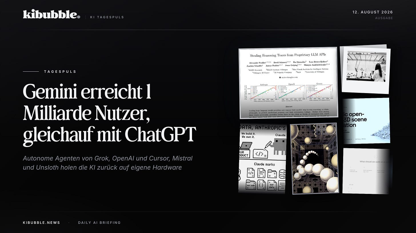 Gemini erreicht 1 Milliarde Nutzer: gleichauf mit ChatGPT Gemini erreicht 1 Milliarde Nutzer: gleichauf mit ChatGPT