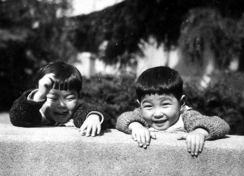 The Suzuki siblings: Nine-year-old Kimiko (left) and 11-year-old Hideaki (right) were killed in Hiroshima. The Suzuki siblings: Nine-year-old Kimiko (left) and 11-year-old Hideaki (right) were killed in Hiroshima.