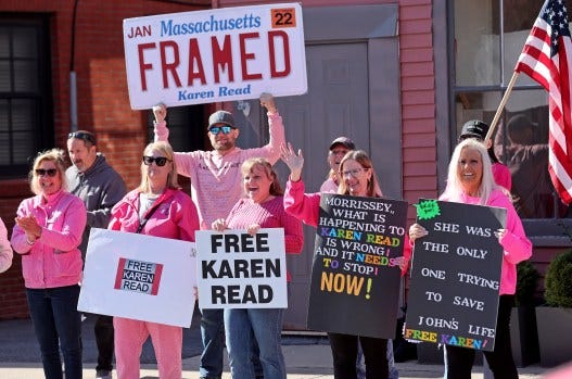 Karen Read protesters score win in First Amendment buffer zone case