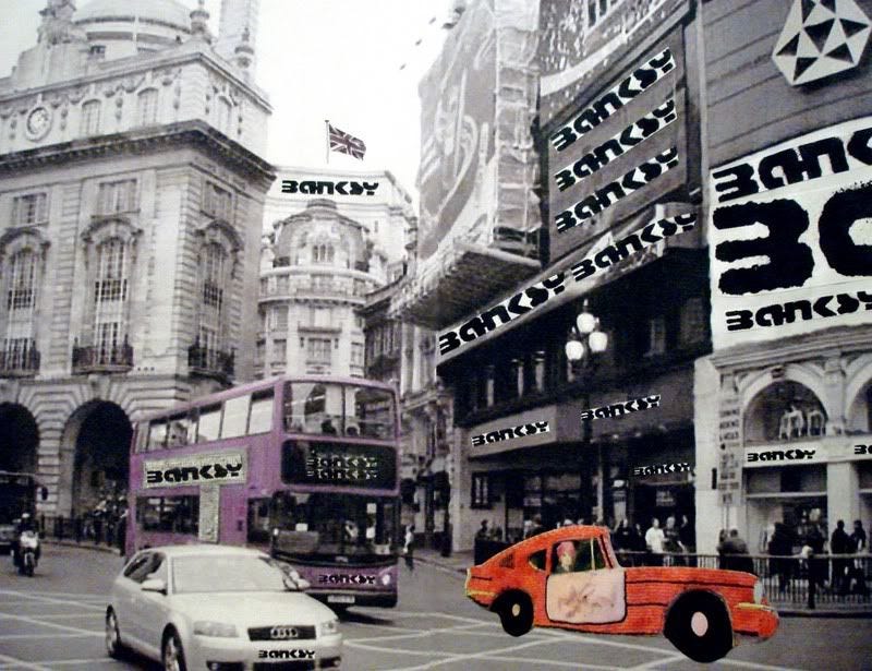 Banksy Piccadilly Circus Banksy Piccadilly Circus