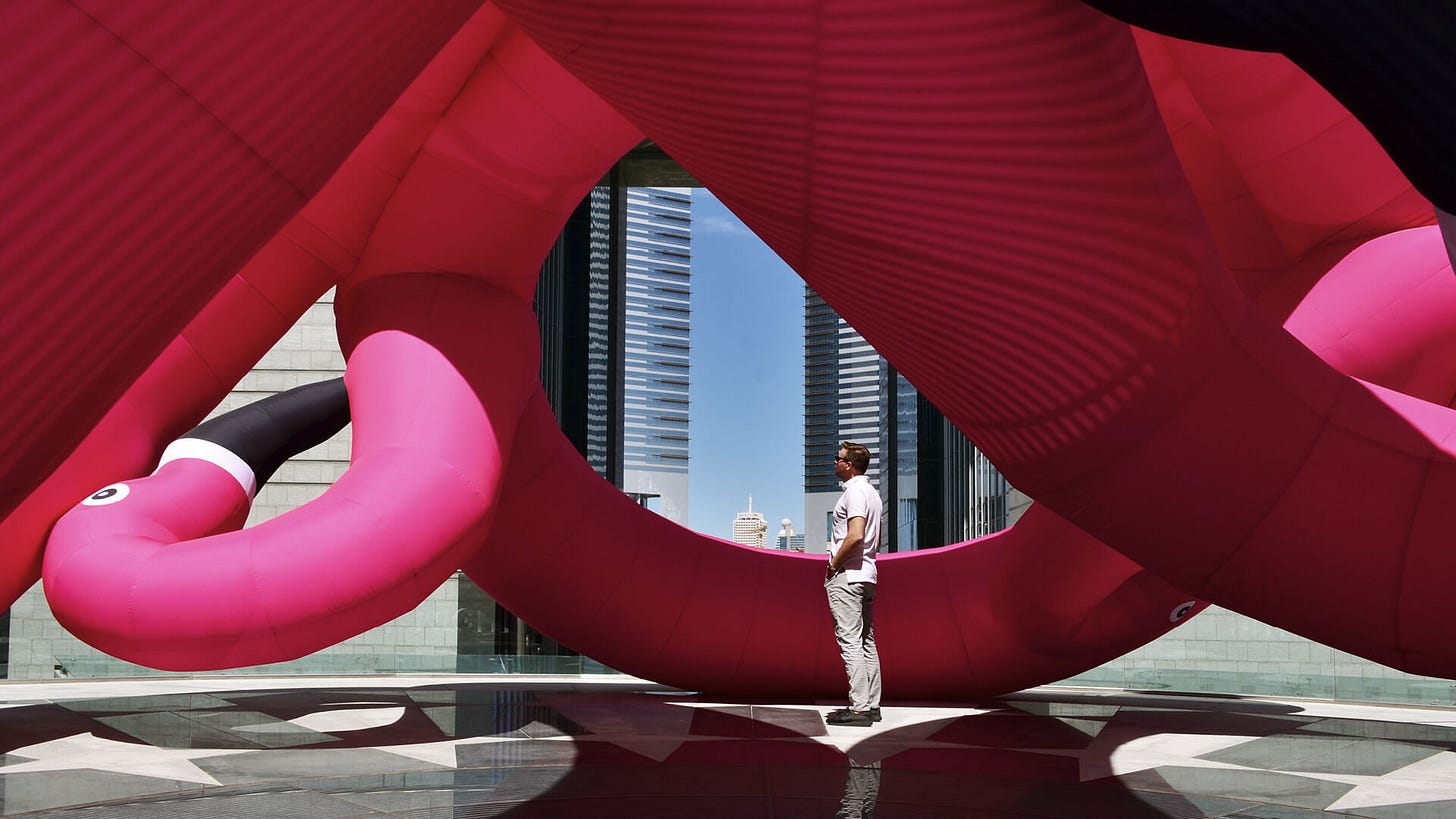 French artist Cyril Lancelin plays with ideas of artificial landscapes