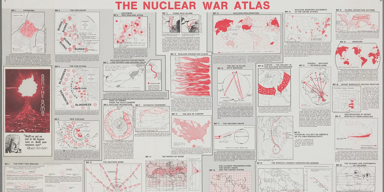 El atlas de la guerra nuclear
