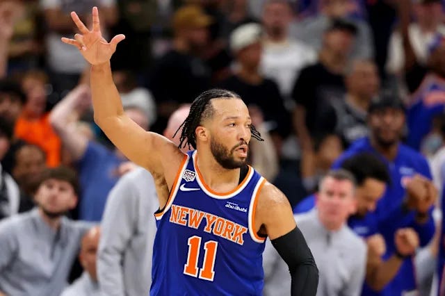 Jalen Brunson just did what no Knicks player has ever done before - Yahoo  Sports
