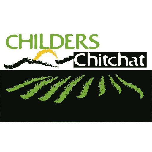 The Childers Chit Chat Newspaper interactive logo
