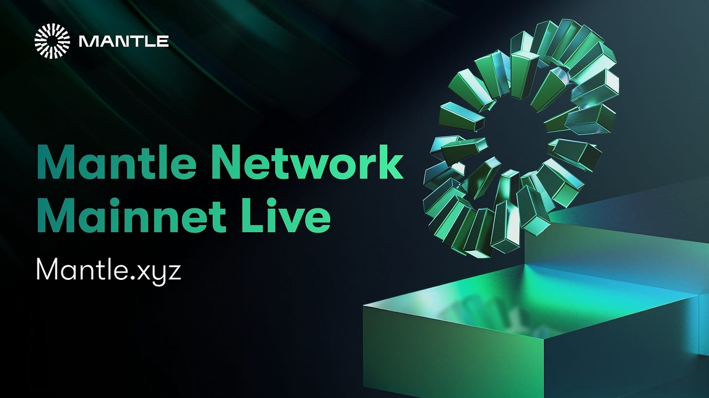 Mantle | Mass Adoption of Decentralized and Token-Governed Technologies