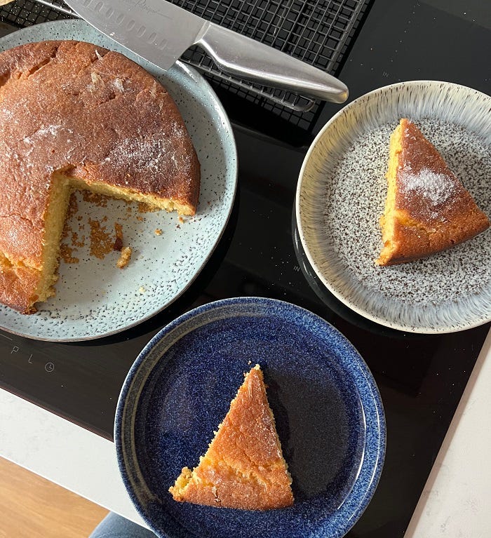 Super easy vegan lemon drizzle cake Super easy vegan lemon drizzle cake